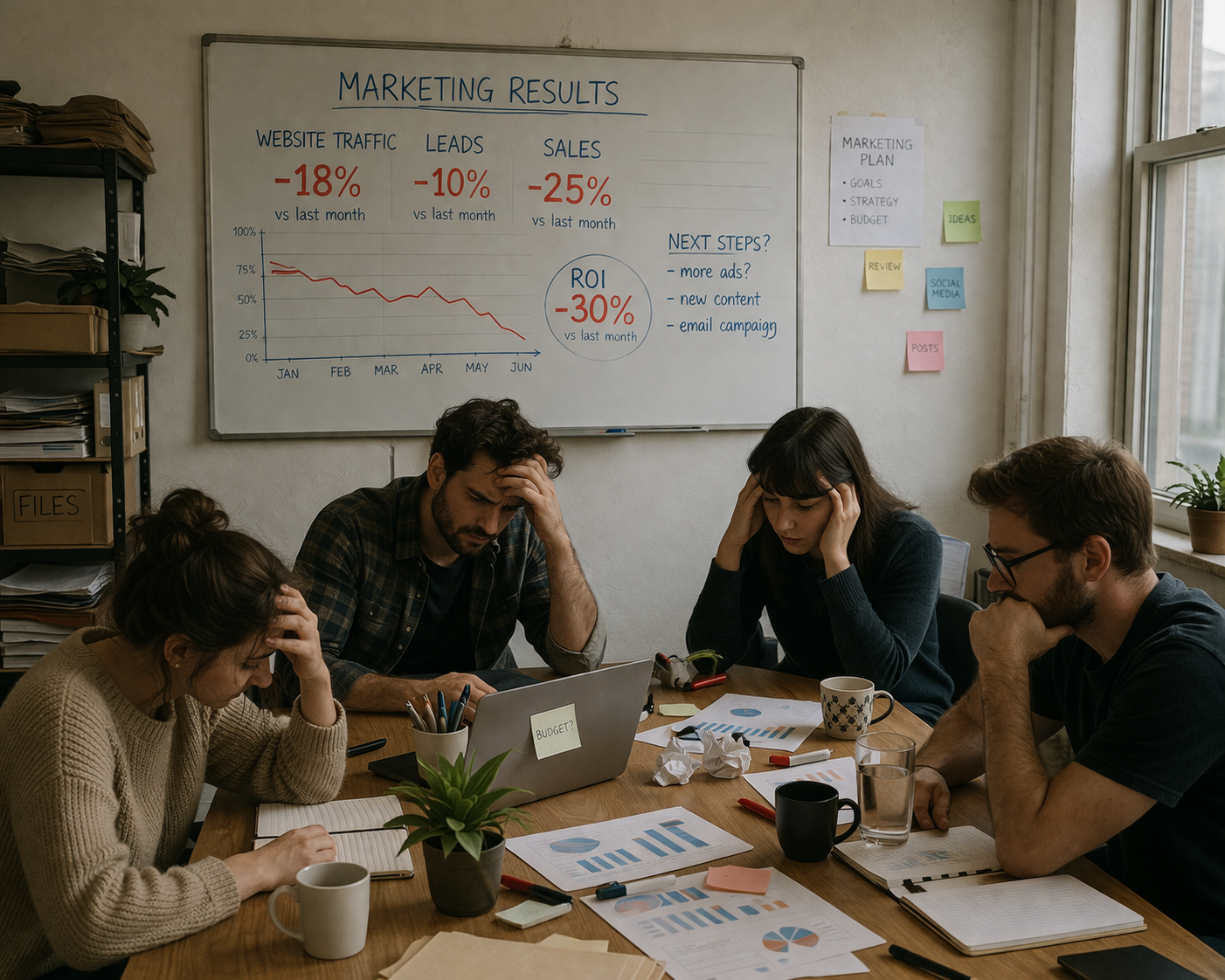 why marketing is not working